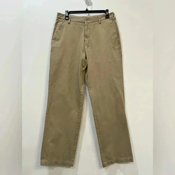 Men's Merona Khakis Size 30 Relaxed Fit Like New - Picture 1 of 10